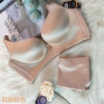 向大大 性感舒适透气女士内衣无钢圈拉丝蕾丝文胸套装 (拉丝款) 