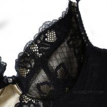 安蔻薇(ACURVE)性感黑色聚拢短文胸