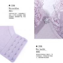 安提尼亚(ANTINIYA)法兰西情人聚拢调整型短文胸(紫色)