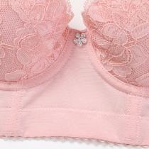 安提尼亚(ANTINIYA)法兰西情人聚拢调整型短文胸(粉色)