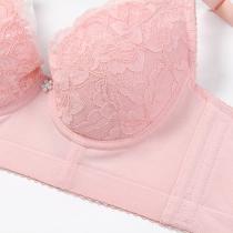 安提尼亚(ANTINIYA)法兰西情人聚拢调整型短文胸(粉色)