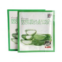 伊蓓诺(INNER_BELLA)济州芦荟舒缓凝胶面膜28g*5片