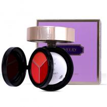 维娜(THE_WEINA)蓓霓芬晶璨双层精华粉凝霜（腮红唇膏1.3g*3+气垫BB12g）