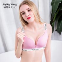 向大大 无钢圈舒适聚拢收副乳内衣套装（潮牌运动款）