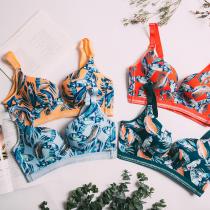 向大大 无钢圈聚拢调整型收副乳薄杯内衣套装（闺蜜款）