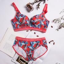 向大大 无钢圈聚拢调整型收副乳薄杯内衣套装（闺蜜款）