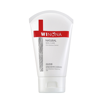薇诺娜(WINONA)舒敏安肤修红洁面凝胶80g