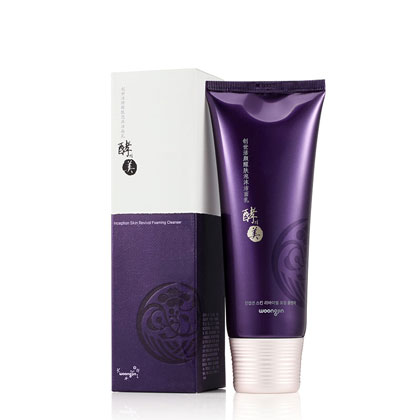 熊津(woongjin)酵之美创世活颜醒肤泡沫洁面乳150ml