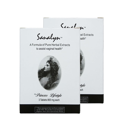美国Sanalyn莎娜琳 私处紧致护理产品 3粒（2盒优惠装）