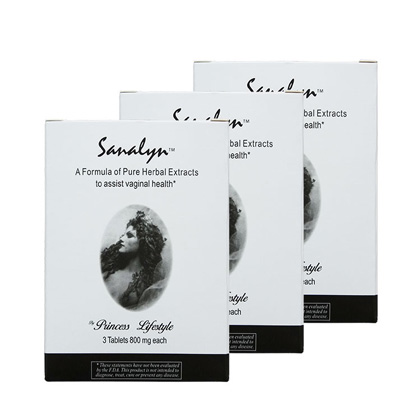 美国Sanalyn莎娜琳 私处紧致护理产品 3粒（3盒优惠装）