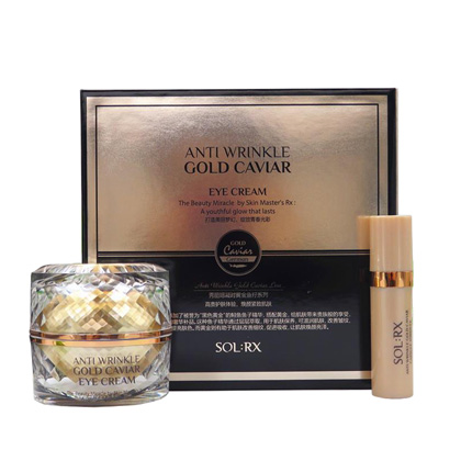 秀丽媤(SOL:RX)秀薇妍伊凝时黄金鱼籽眼霜30ml（赠鱼籽安瓶5ml）