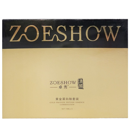 卓秀清颜(ZOESHOW)黄金蛋白肽套15ml*5瓶