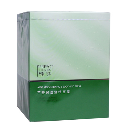 完美玛丽艳(Marie_Anne)玛丽艳芦荟保湿舒缓面膜25g×30片/盒