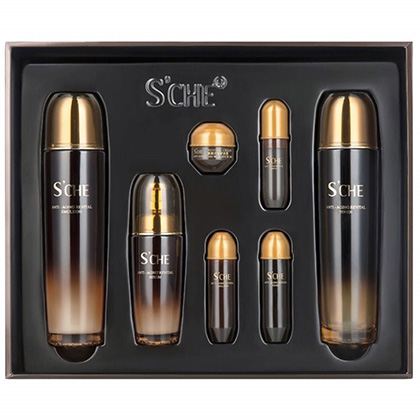 熊津爱诗切(SCHE)复颜抗皱三件套精华套（内赠水乳霜小样）