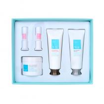 熊津爱诗切(SCHE)秀颜洁肤三件套洗面奶洁容霜去角质（内赠水乳小样）