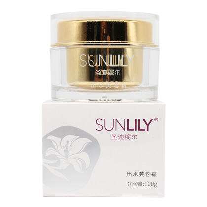 圣迪妮尔(SUNLILY)出水芙蓉霜100g(蓝铜版)