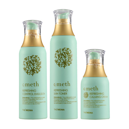 维娜(THE_WEINA)叶玫香清爽护肤系列套装3件套（清爽型）