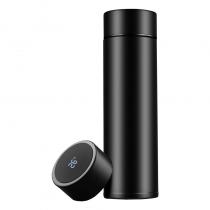 智能感温LED屏显示商务不锈钢真空保温杯【赠品】
