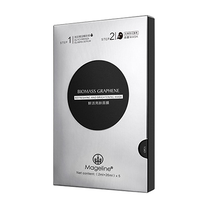 麦吉丽(Mageline)鲜活亮肤两部曲面膜2ml+26ml*5片