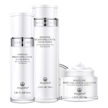 麦吉丽(Mageline)雪颜晶透亮套装(3件套)