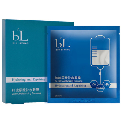 宝龄丽碧雅(Bio_Living)锌玻尿酸补水敷膜25ml*5片