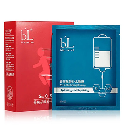 宝龄丽碧雅(Bio_Living)锌玻尿酸补水敷膜25ml*10片