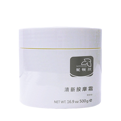 妮顿丝(NITONTH)清新按摩霜500g（滋润按摩霜）