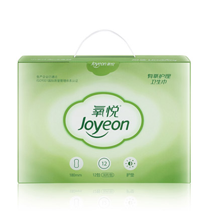 三生御坊堂(Yofoto)氧悦有氧护理卫生巾护垫12包/盒