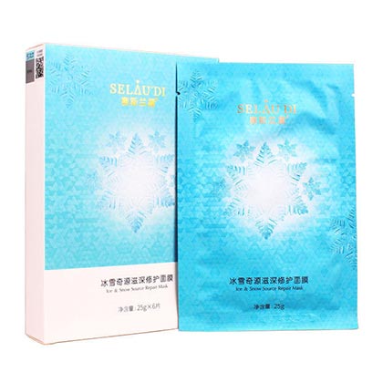 赛斯兰黛(SELAUDI)冰雪奇源滋深修护面膜25g*6片