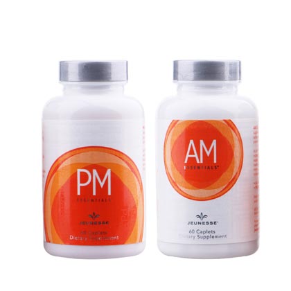 美商婕斯(Jeunesse)DNA修护早晚系列AM PM60片/瓶*2...