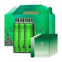 淮树(huaishu)百日维新膜法童颜套100片面膜+3瓶水（金银花系列）