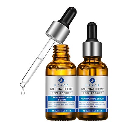 优斐斯(UFACE)烟酰胺传明酸精华液双子星精华组合