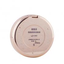 维娜(THE_WEINA)蓓霓芬羽感遮瑕双效粉饼8g（L21提亮肤色）