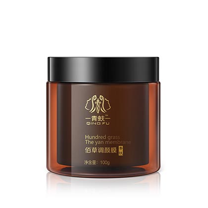 圣隆青蚨(QINGFU)佰草调颜膜100g（草本膜5号膜升级版）