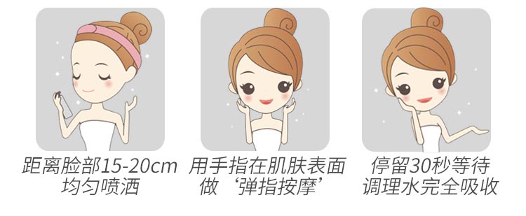 舒缓调理水使用方法