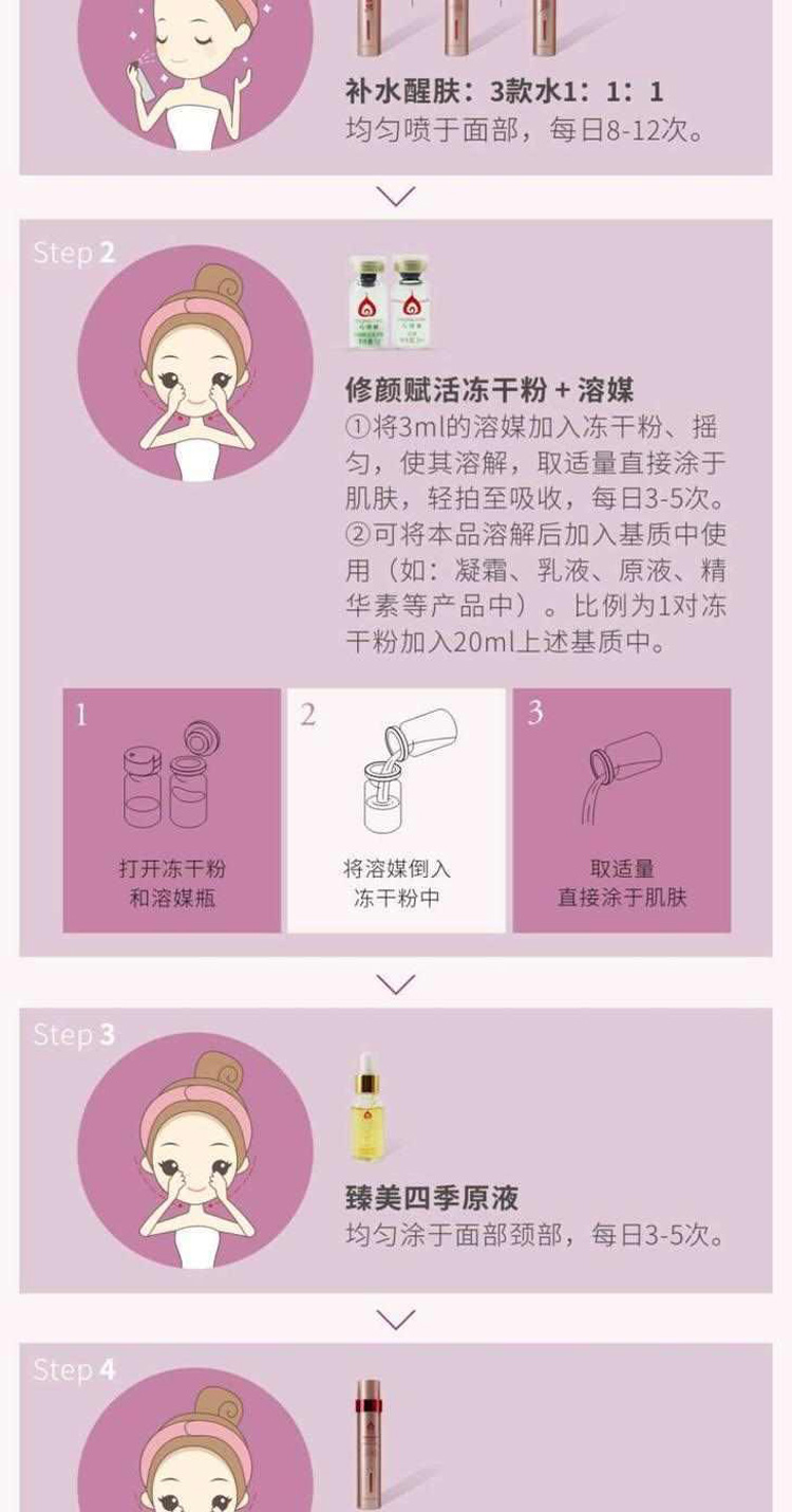 心清堂私人定制能量套护肤顺序