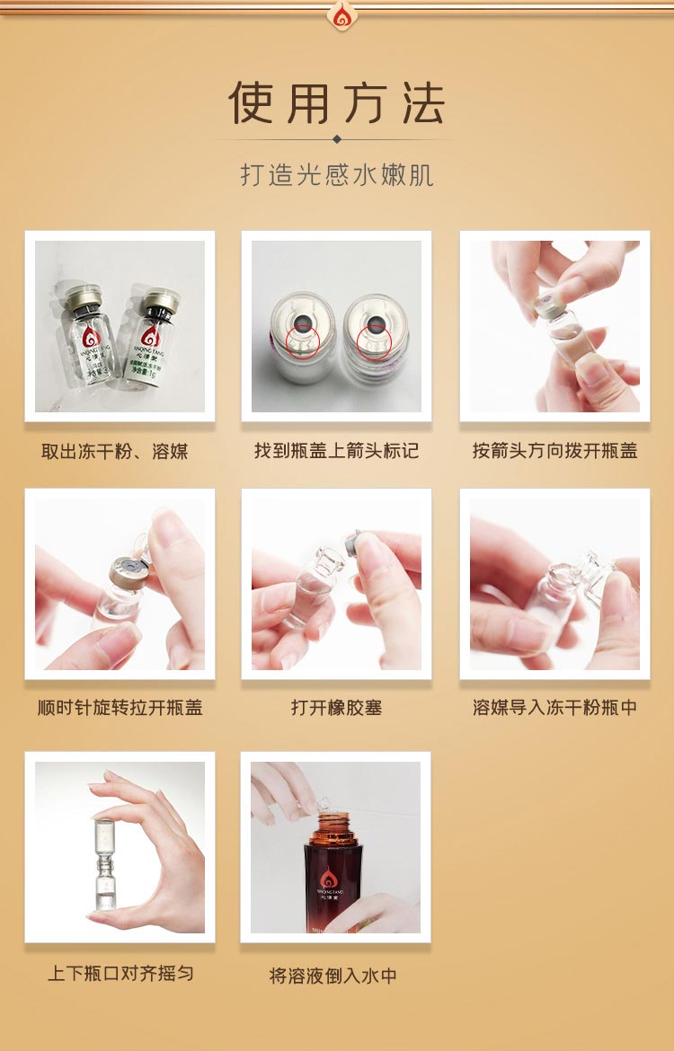 心清堂润颜菁萃水套盒使用方法