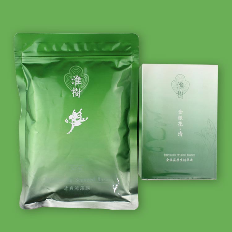 淮树清爽海藻膜300g+原生精华液10ml*10支详情介绍