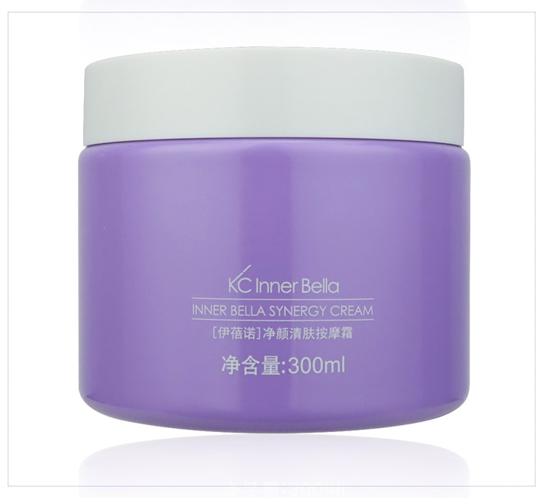 伊蓓诺净颜清肤按摩霜300ml产品背面