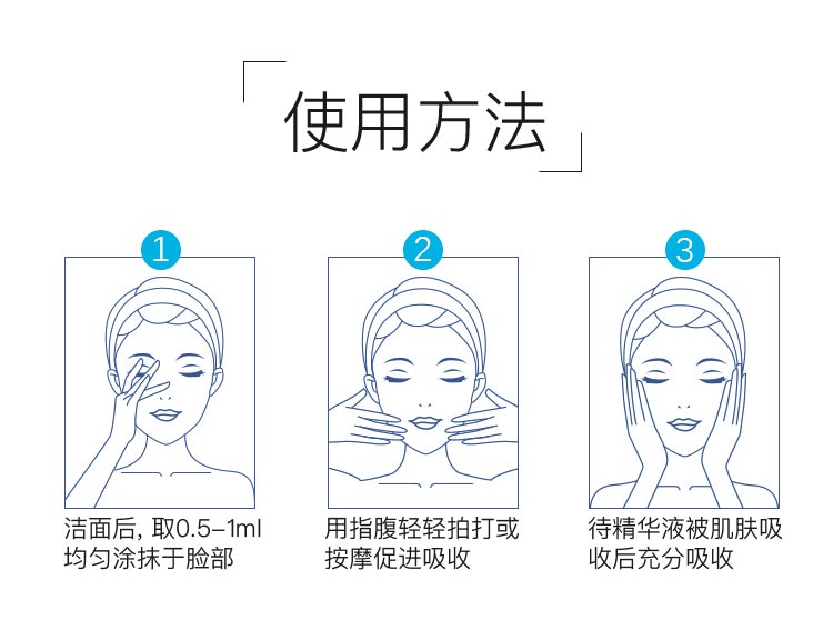 优斐斯活肌舒缓精华液使用方法