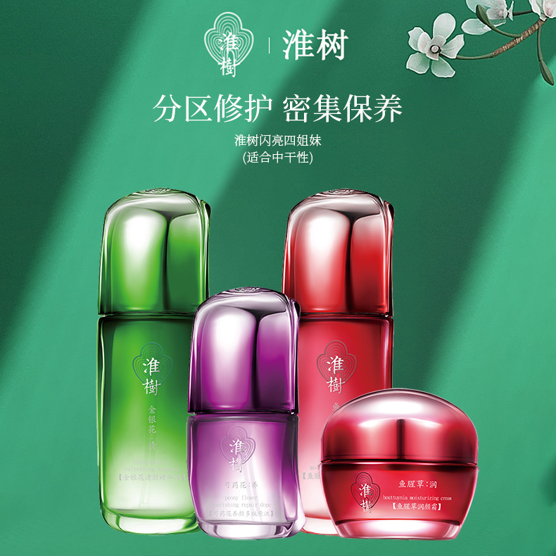 淮树闪亮四姐妹组合（油性适用）介绍