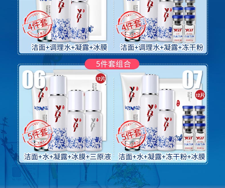 一清堂(YQT)控油清痘修护组合