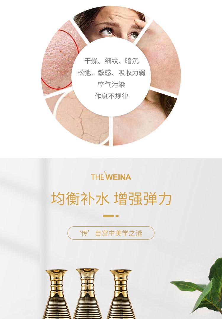 维娜蓓霓芬宫黄金桑黄凝时特护礼盒效果