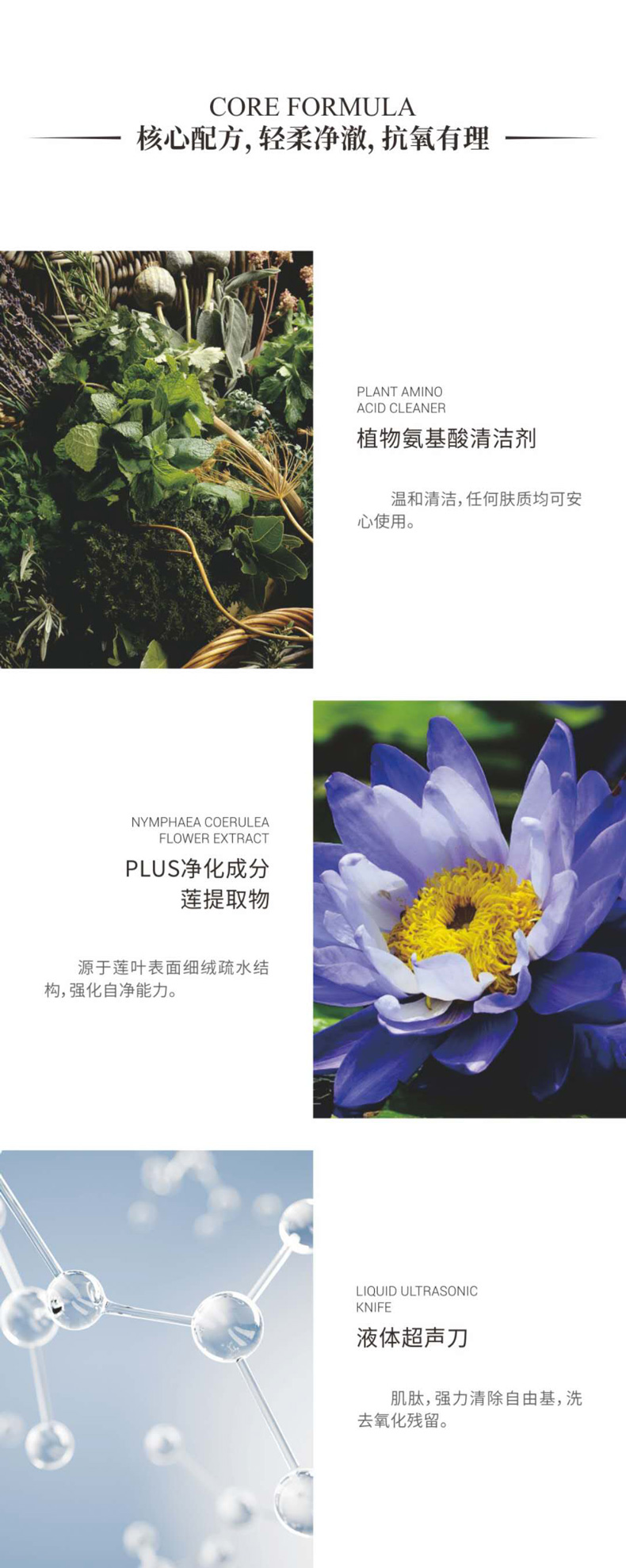 肤格特即净平衡洁颜乳成分