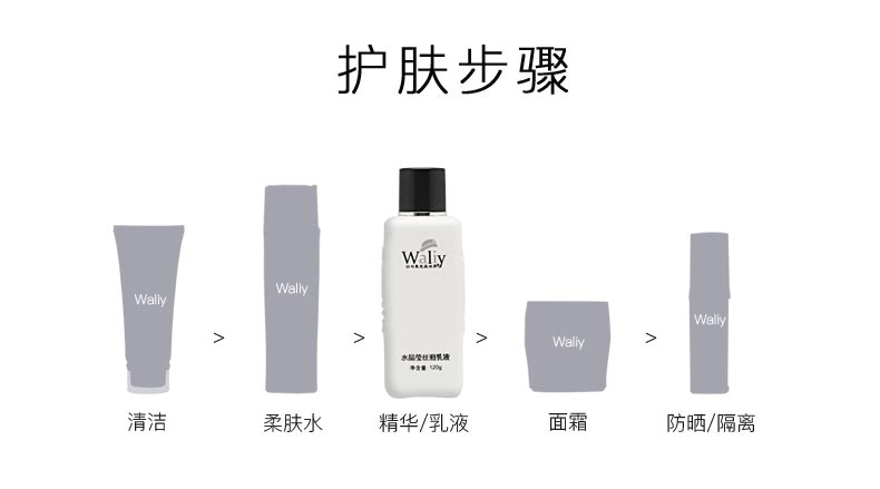 艾丽素水晶莹丝滑乳液护肤步骤
