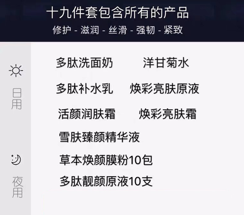 尚美琦智能奇迹组合套(19件套)产品明细