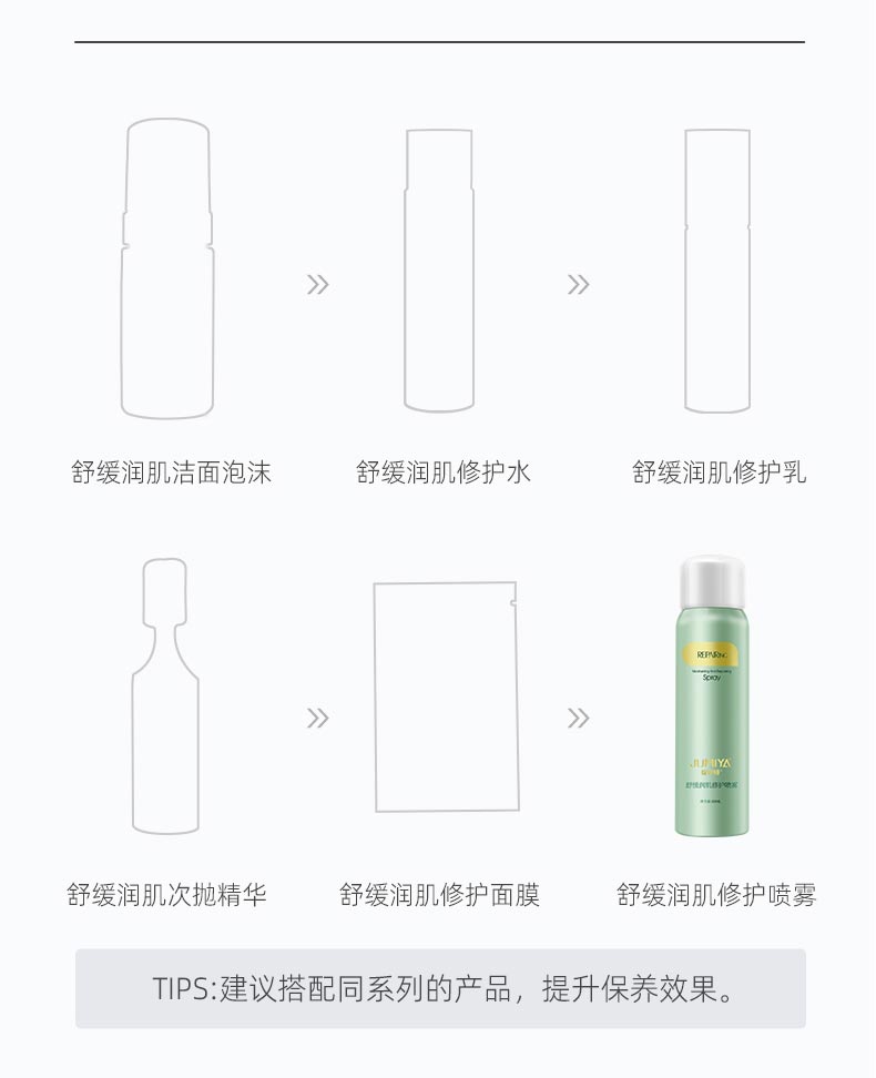 绽媄娅舒缓润肌修护喷雾使用小贴士