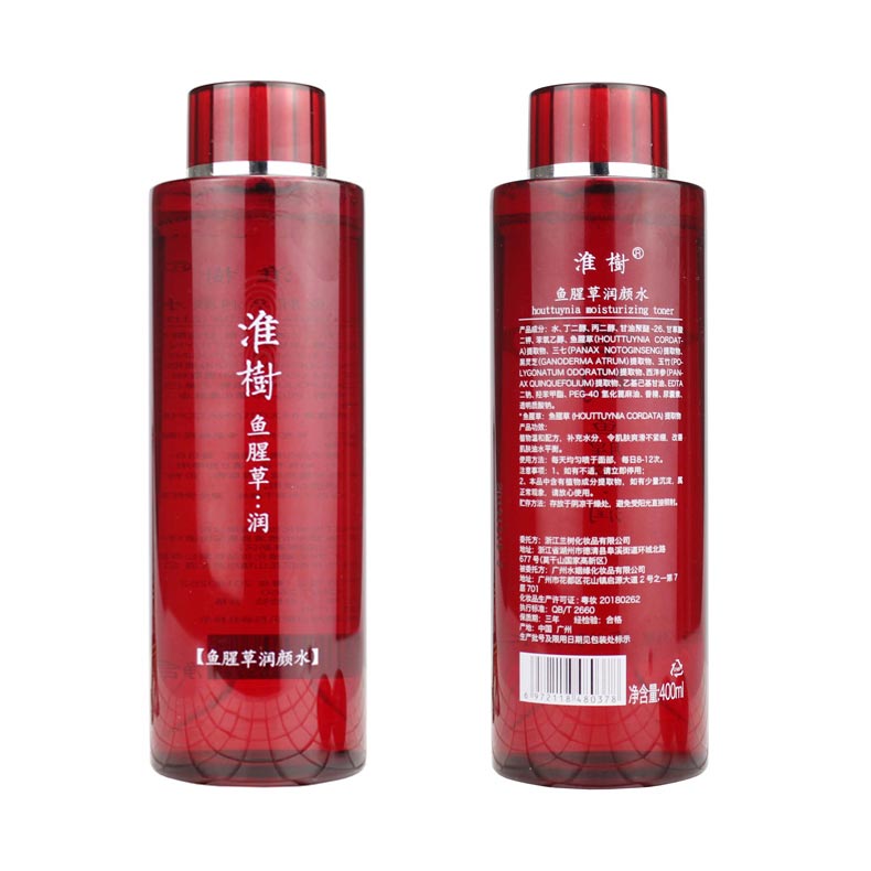 淮树鱼腥草润颜水400ml产品实拍图