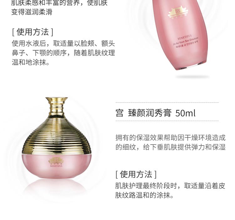 维娜蓓霓芬宫臻颜润秀滋养特护礼盒明细介绍