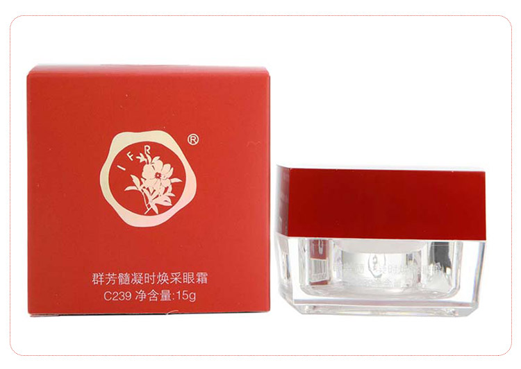 群芳髓凝时焕采眼霜15g产品实物图